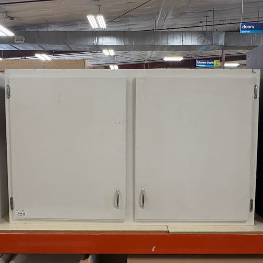 White 2-Door Wall Cabinet