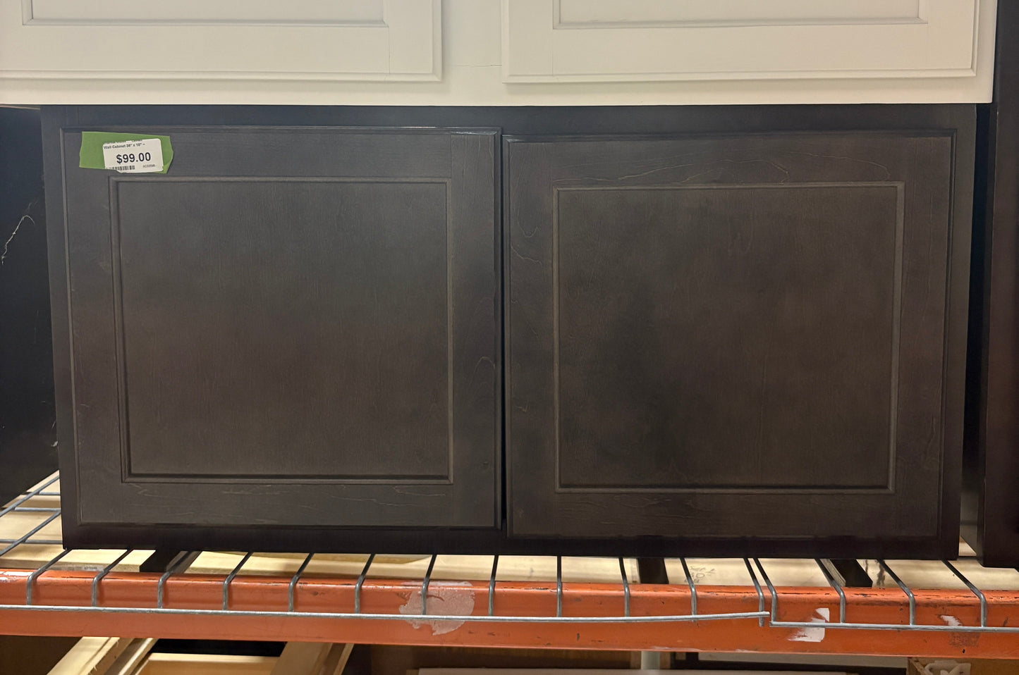 Espresso Wall Cabinet 36x18 FALSE
