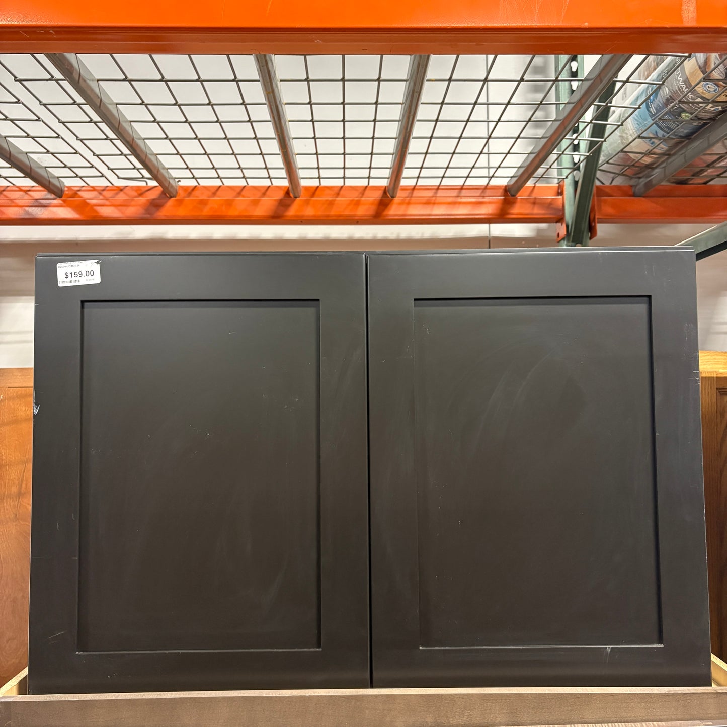 Black Shaker Wall Cabinet