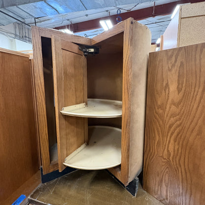 18-Piece Oak Cabinet Set FALSE