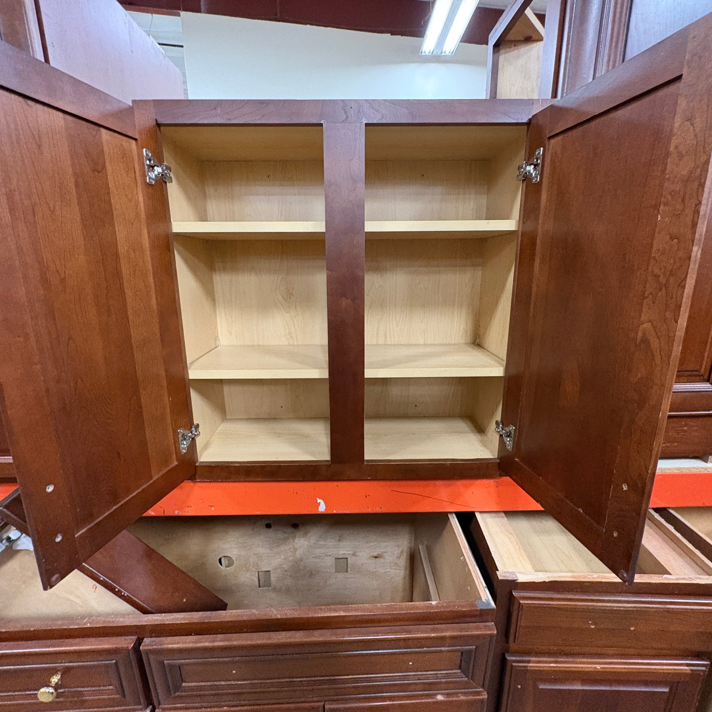 Cherry 20‑Pc Cabinet Set FALSE