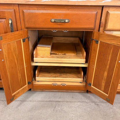 20pc Stained Glass Cabinet Set