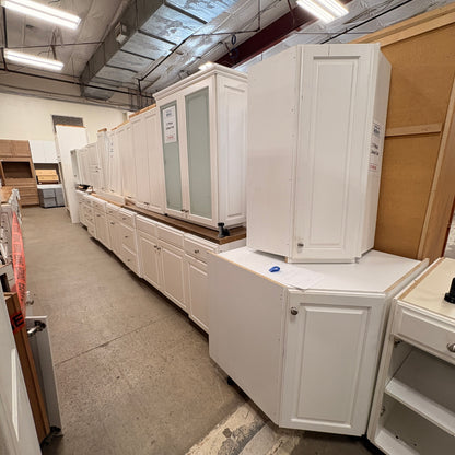 21-Piece White Cabinet Set FALSE