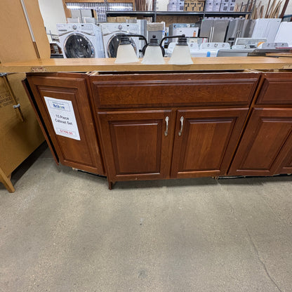 15-Piece Cherry Cabinet Set