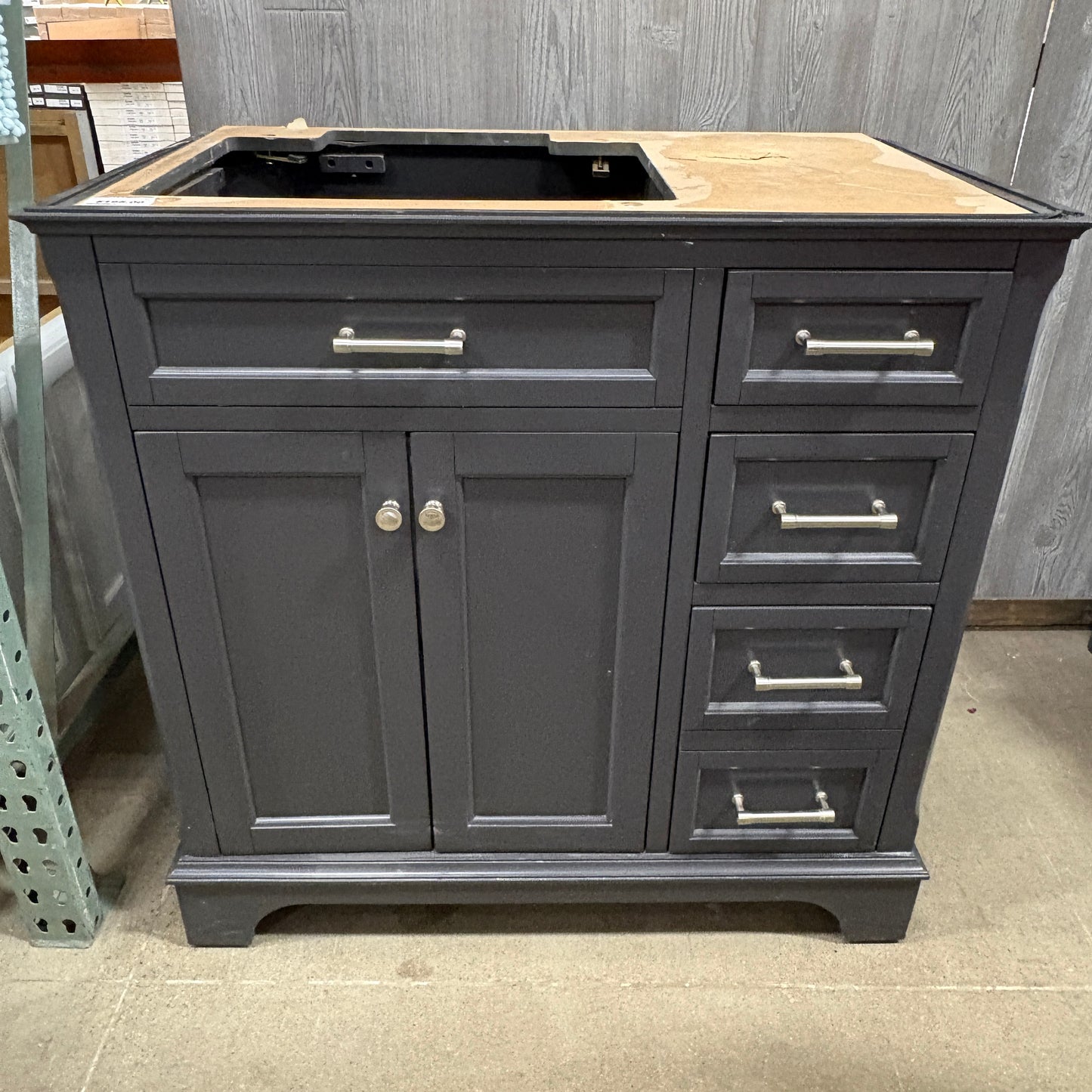Charcoal 36" Grey Vanity