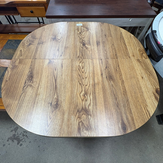 Oval Wood Dining Table