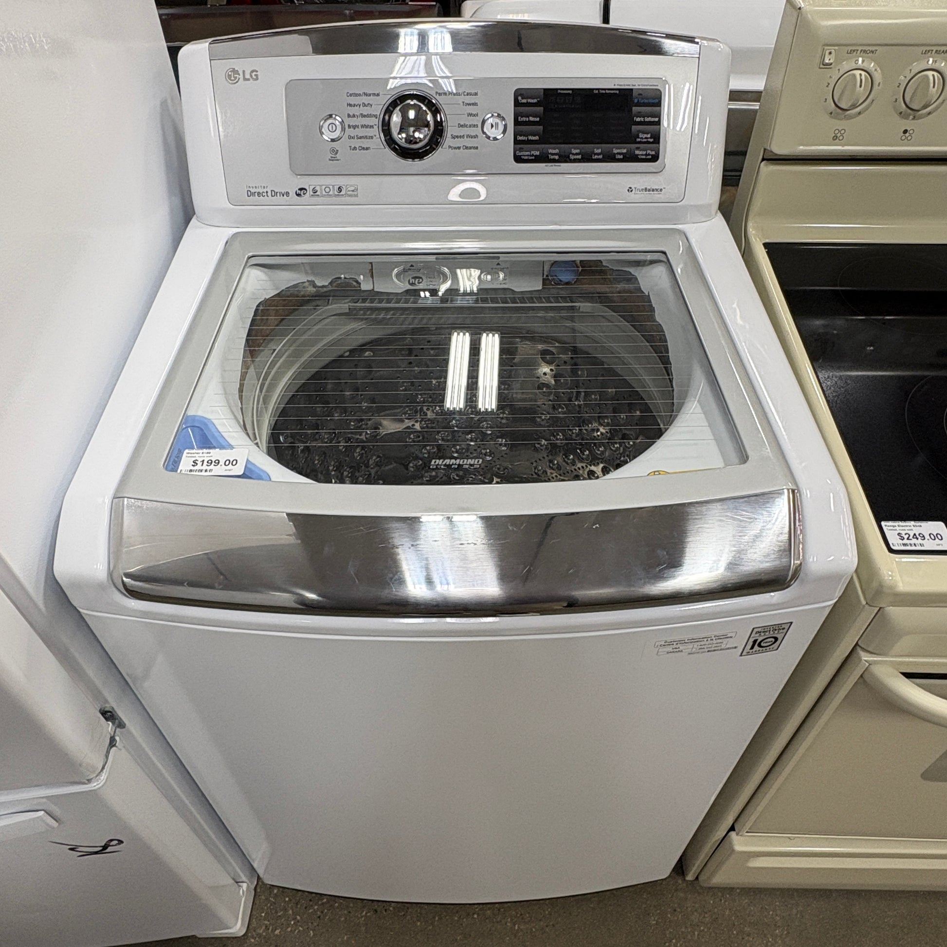 LG Top-Load Washer FALSE Washers