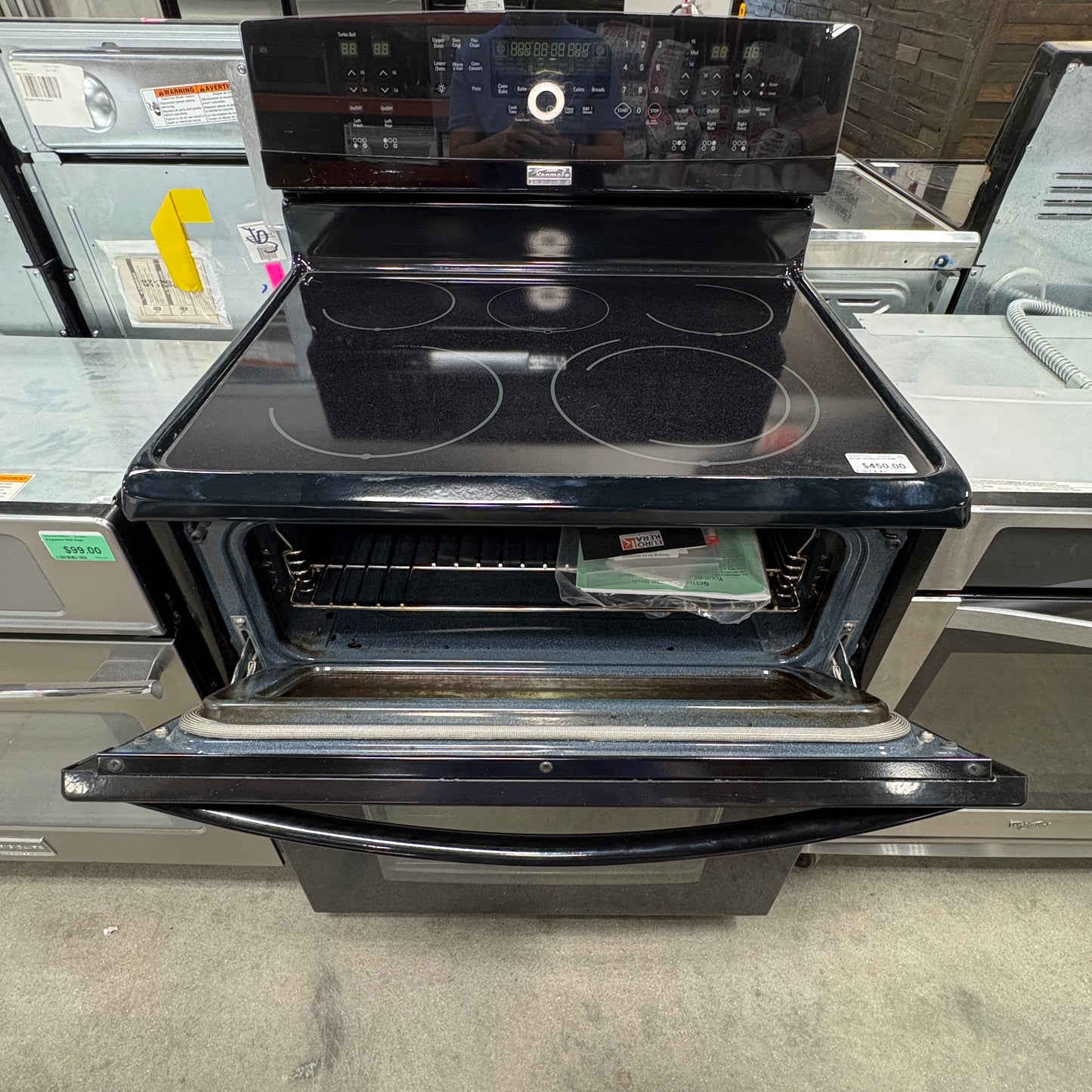 Kenmore Double-Oven Range FALSE