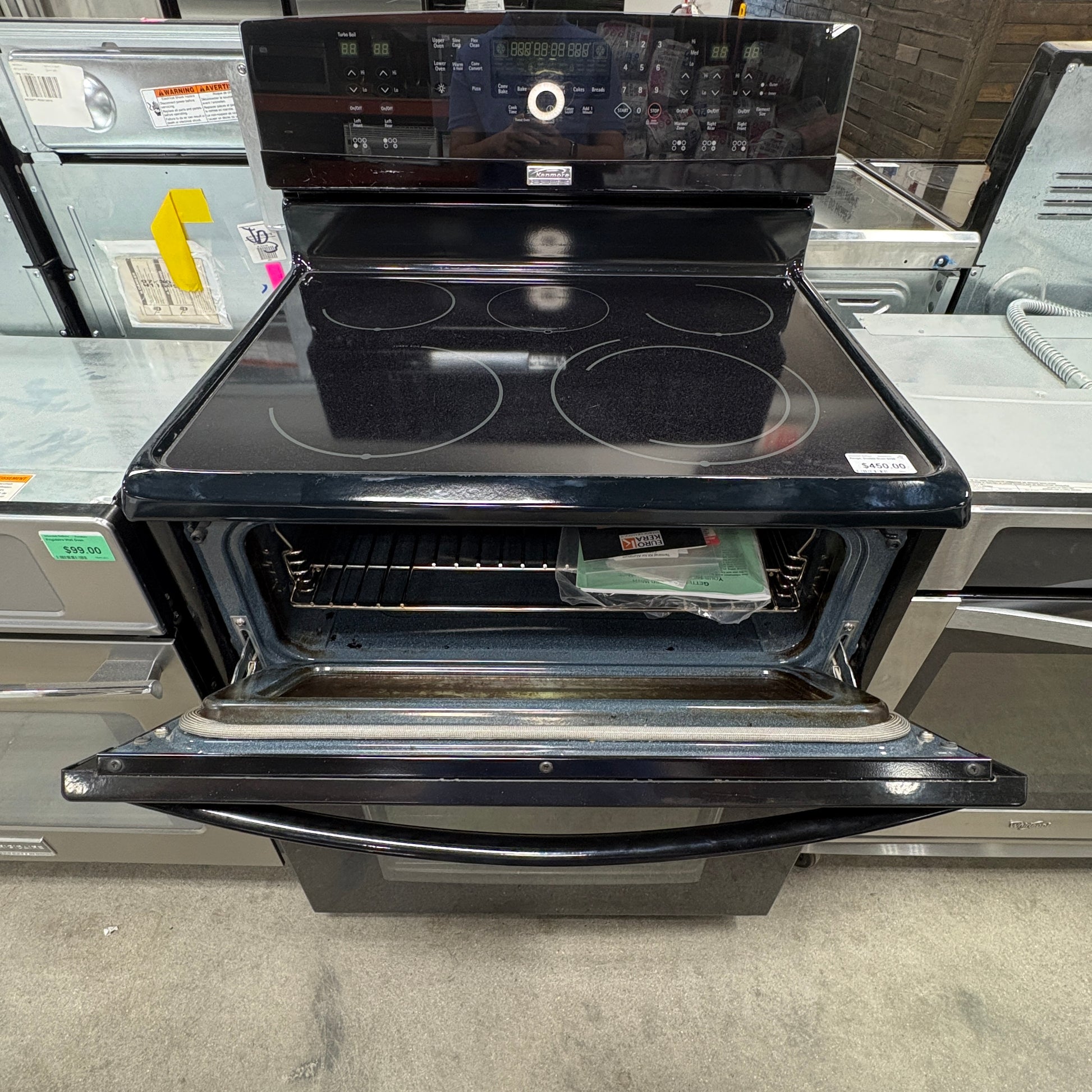 Kenmore Double-Oven Range FALSE