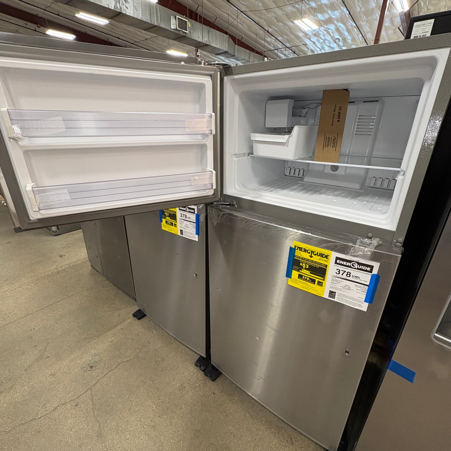 Whirlpool Top Freezer Fridge
