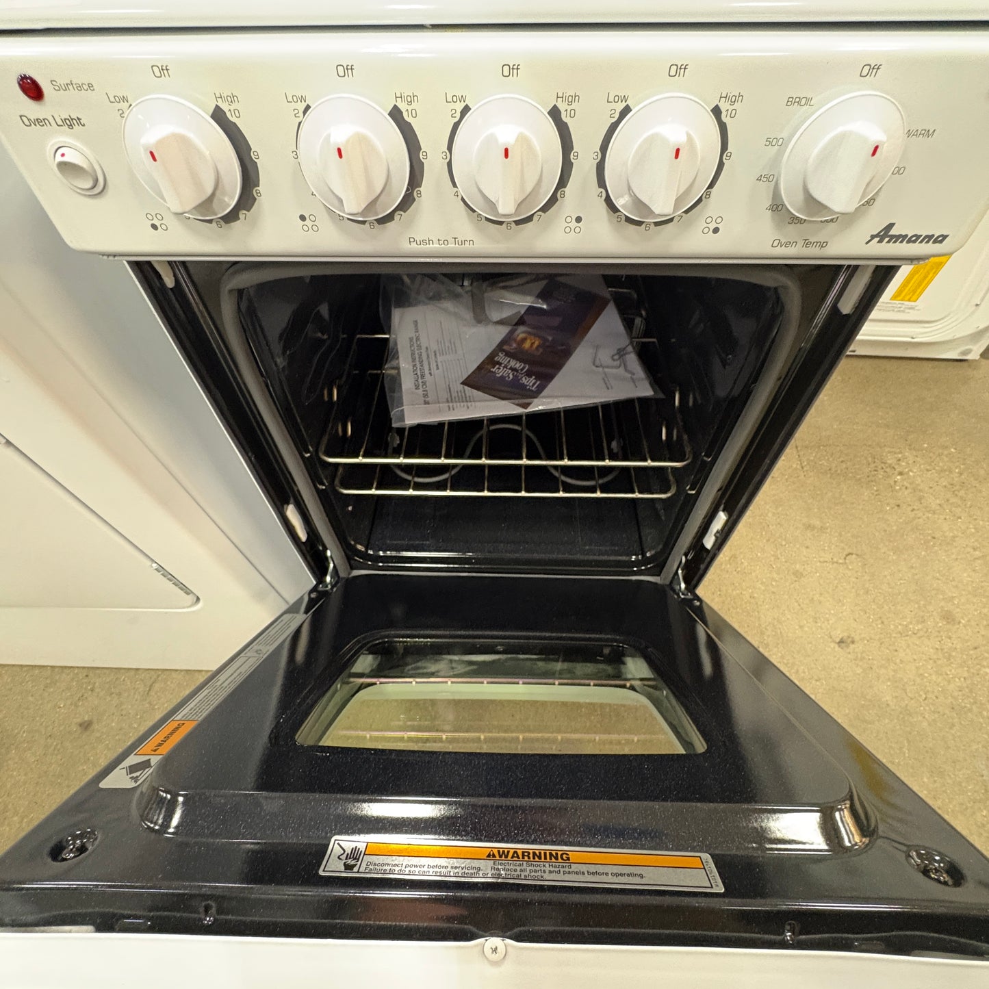Amana Electric Range