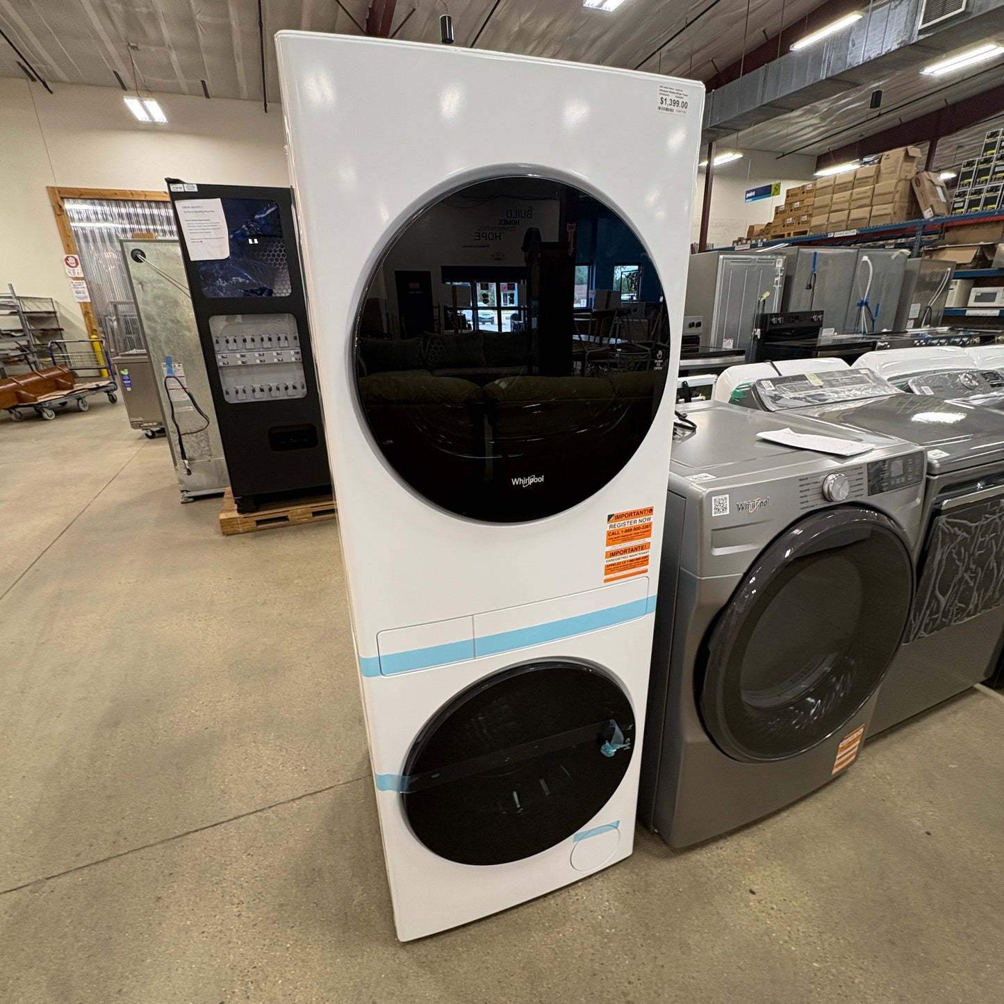 Whirlpool Washer/Dryer Tower