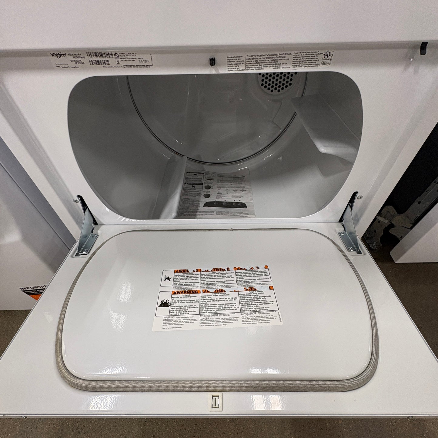 Whirlpool Gas Dryer