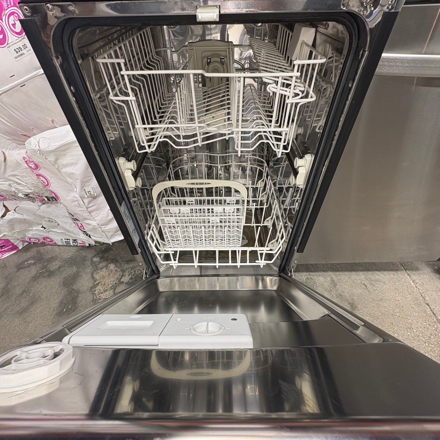 GE Black Compact Dishwasher