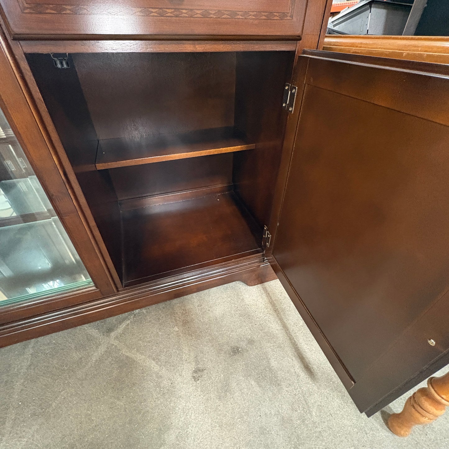 Cherry Server Display Cabinet