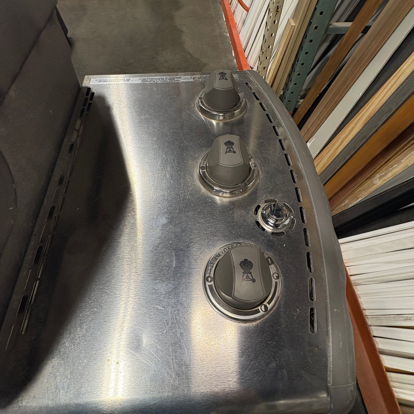 Weber Stainless Gas Grill