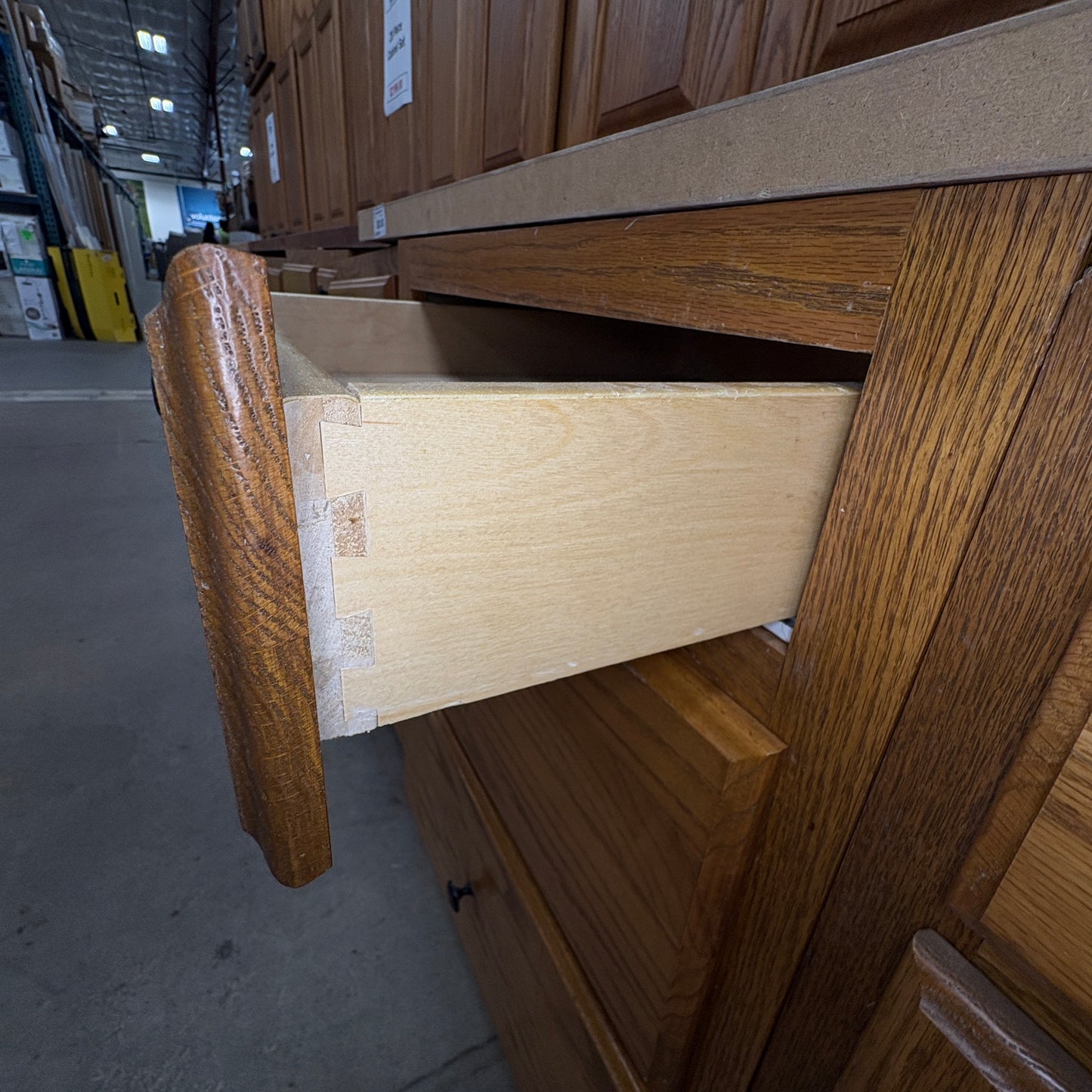 28-pc Oak Kitchen Cabinet Set