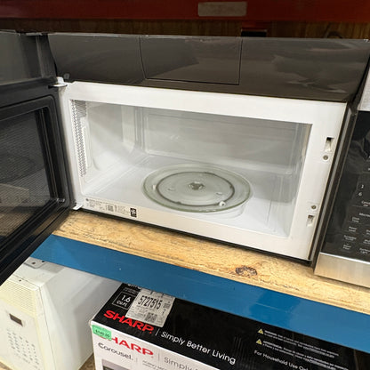 GE Stainless OTR Microwave FALSE