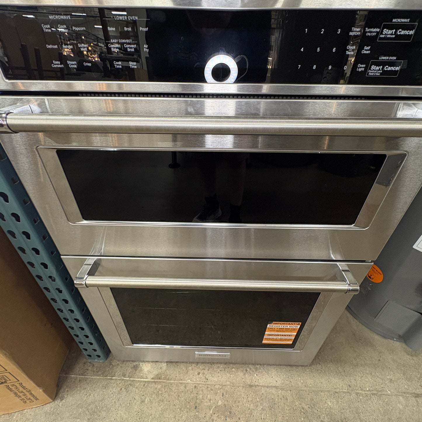 KitchenAid Combination Microwave And Wall Oven Unit