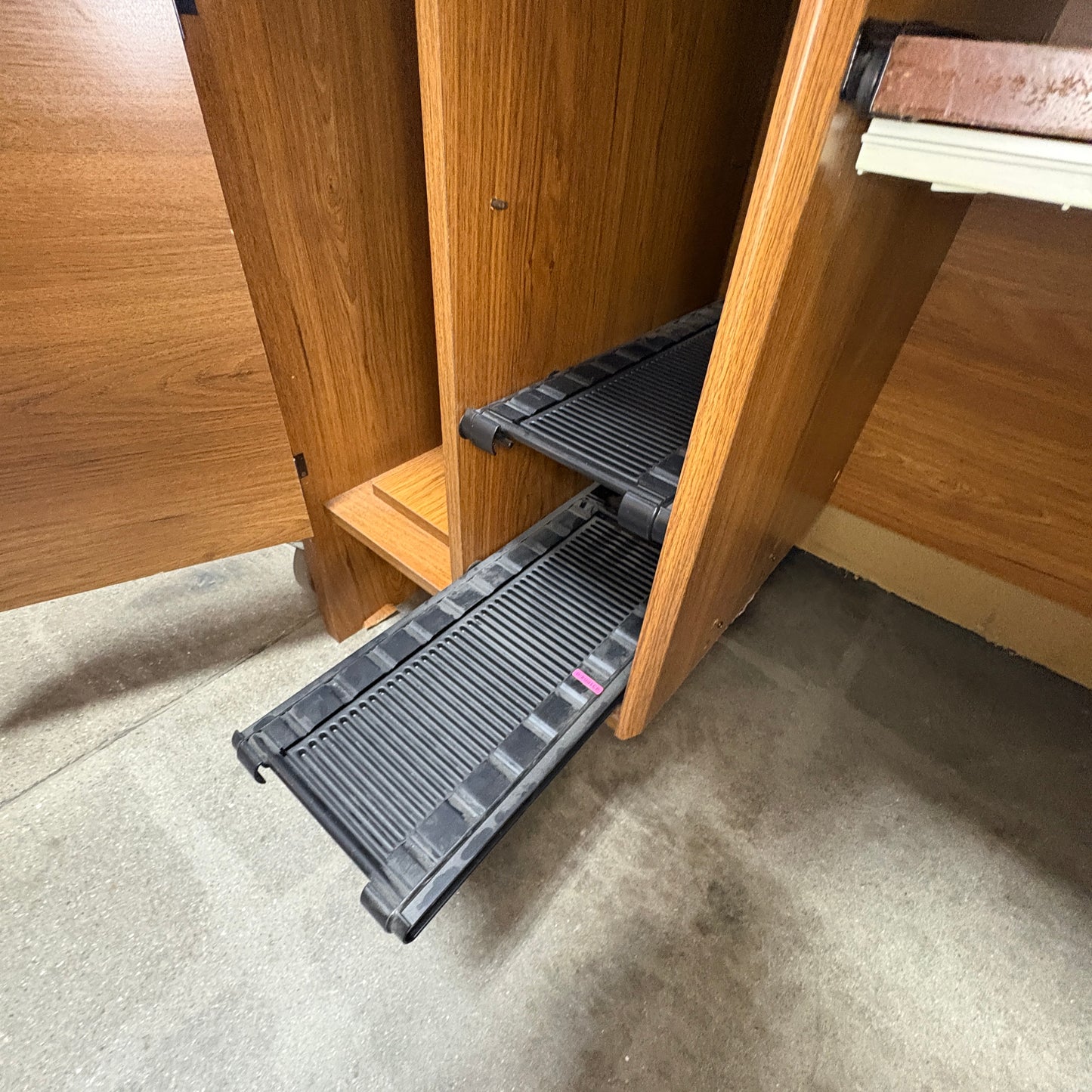 Oak Desk with Hutch