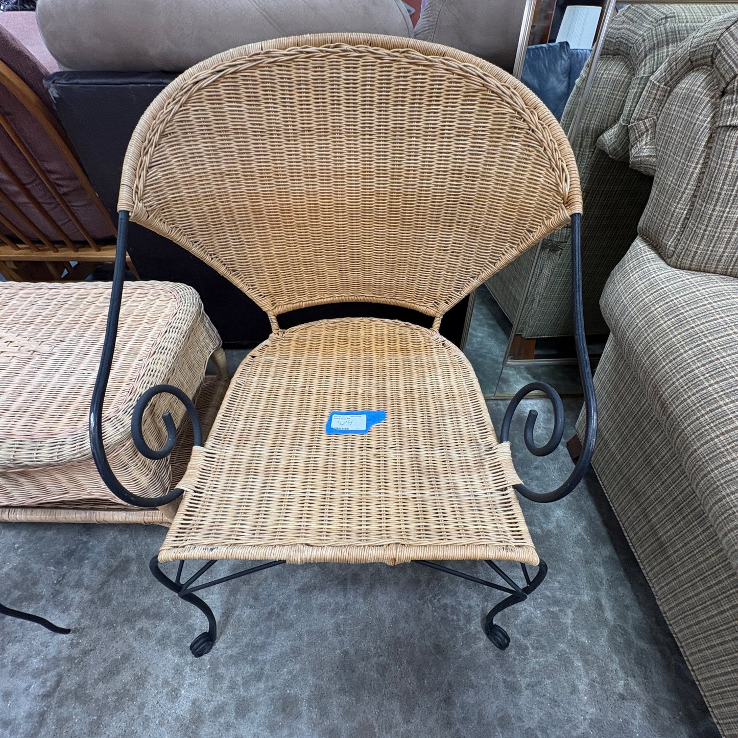 Wicker Patio Set 4-Piece