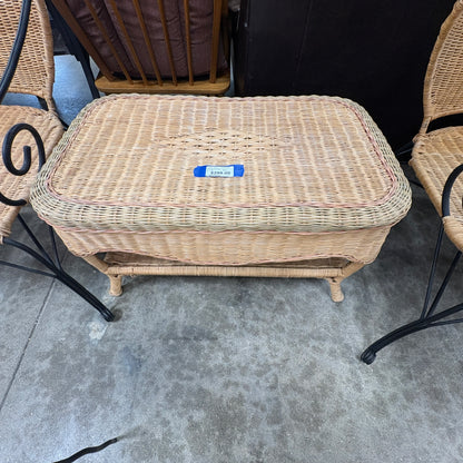 Wicker Patio Set 4-Piece