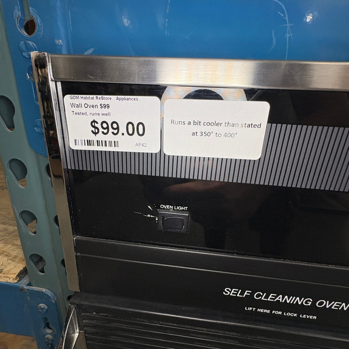 Whirlpool Black Wall Oven FALSE