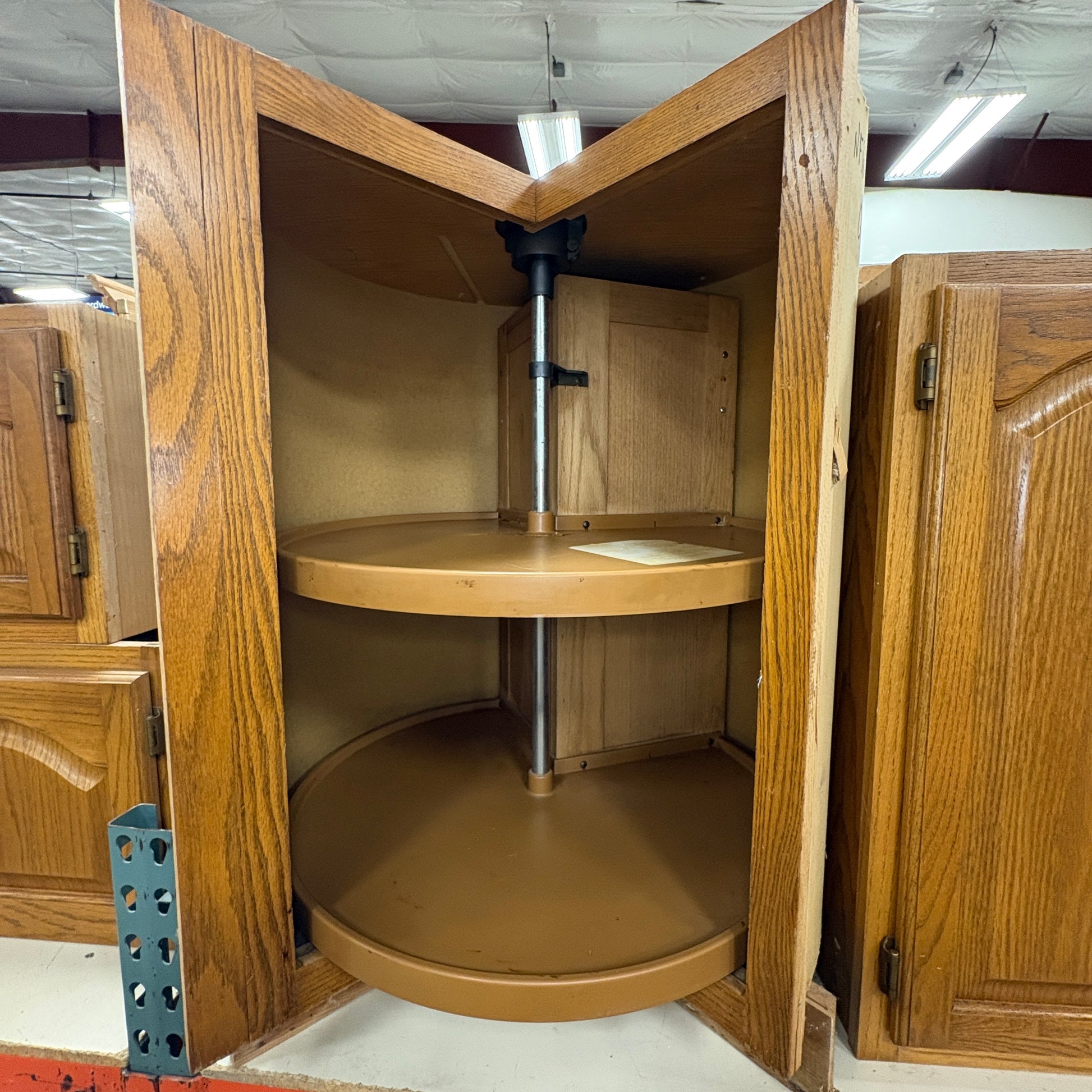 Oak 15-Piece Kitchen Cabinet Set FALSE