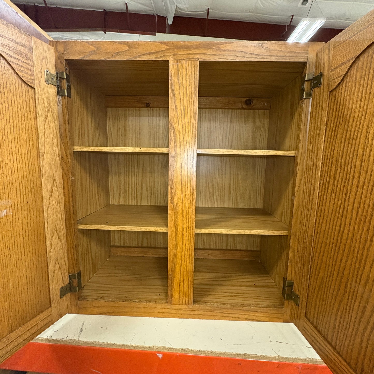 Oak 15-Piece Kitchen Cabinet Set FALSE