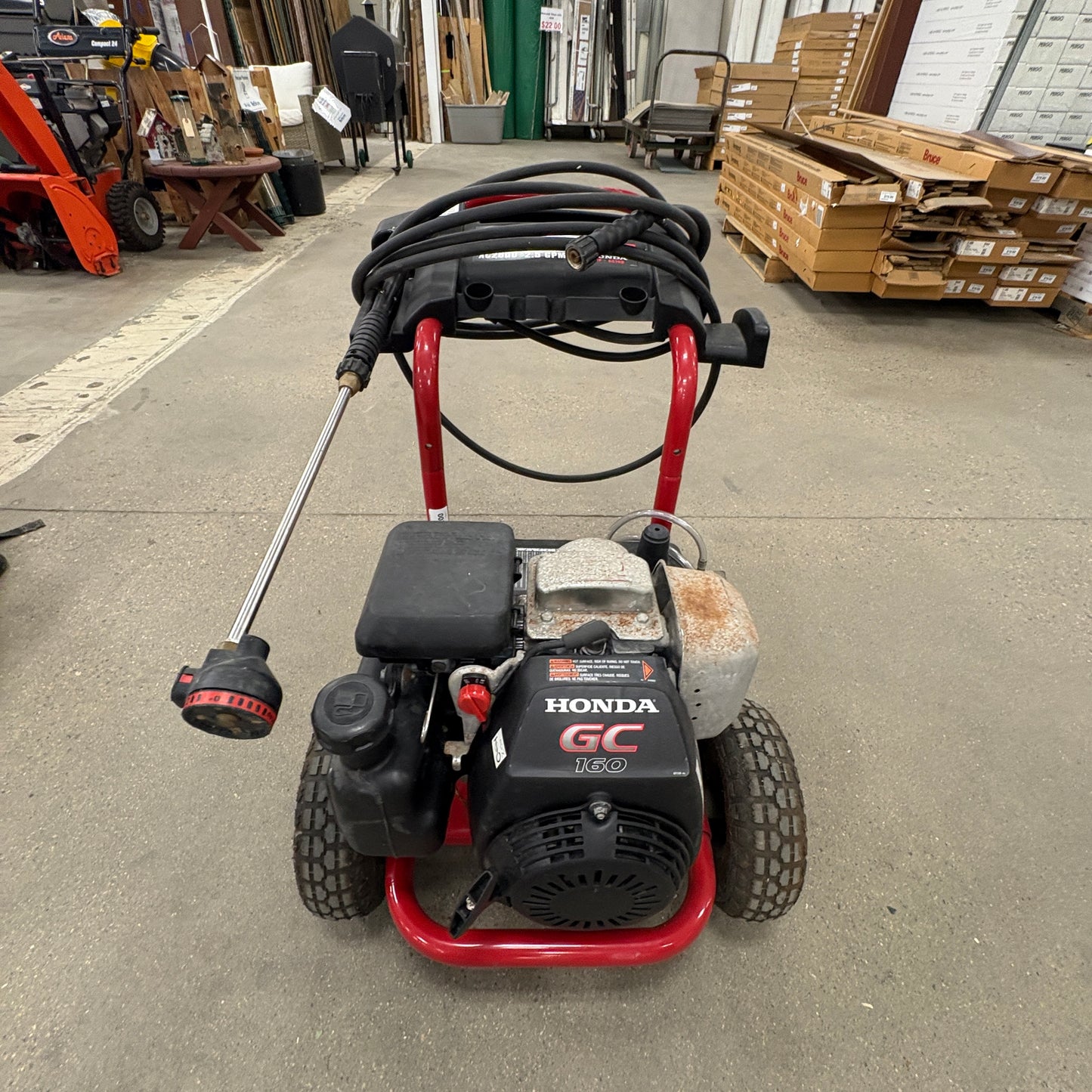 Honda GC160 Gas Pressure Washer FALSE