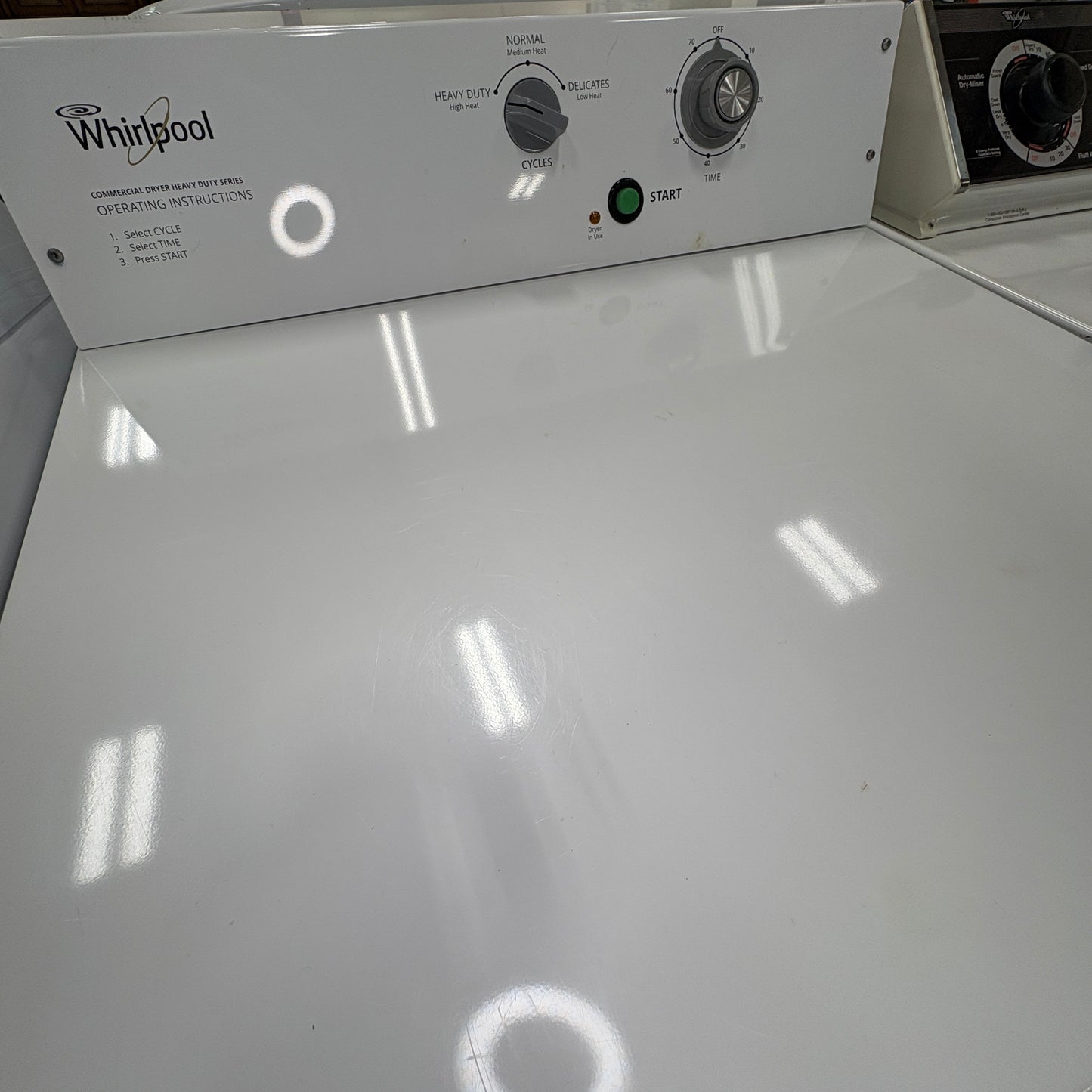 Whirlpool Commercial Gas Dryer FALSE