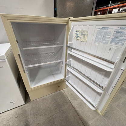 Kenmore Almond Upright Freezer