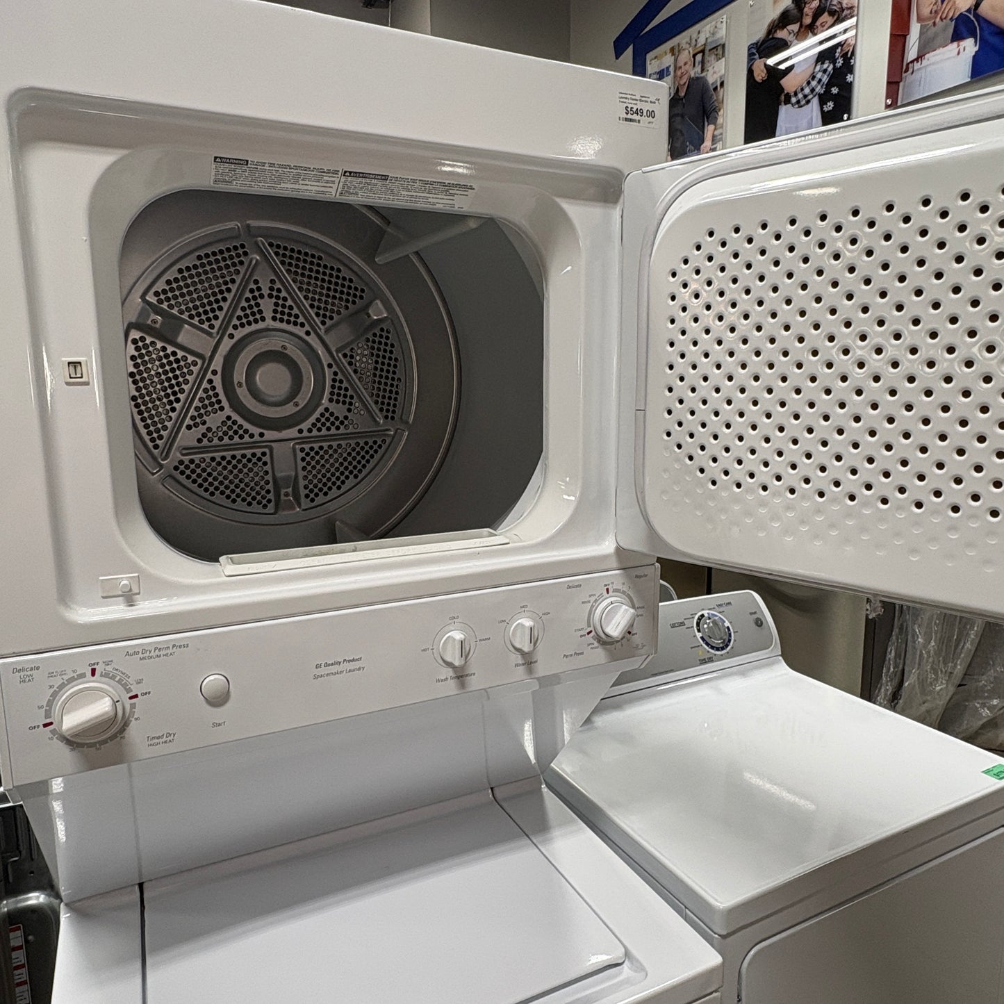 GE Spacemaker Laundry Center