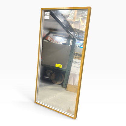 Gold LED Lighted Vanity Mirror FALSE location-set