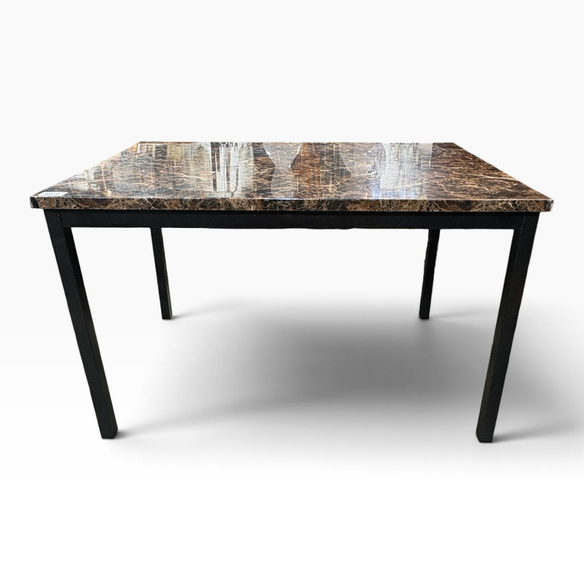 Faux Marble Counter Table
