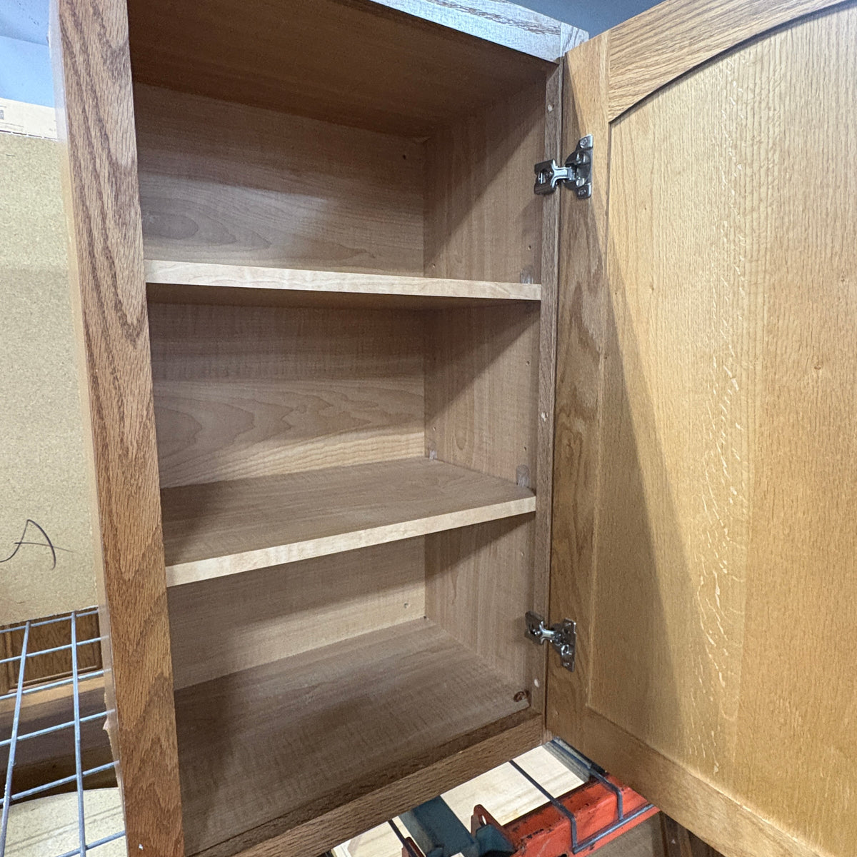 12 Pc Merillat Oak Cabinet Set