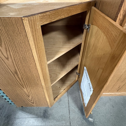 12 Pc Merillat Oak Cabinet Set