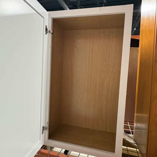 21 x 36 in White Wall Cabinet