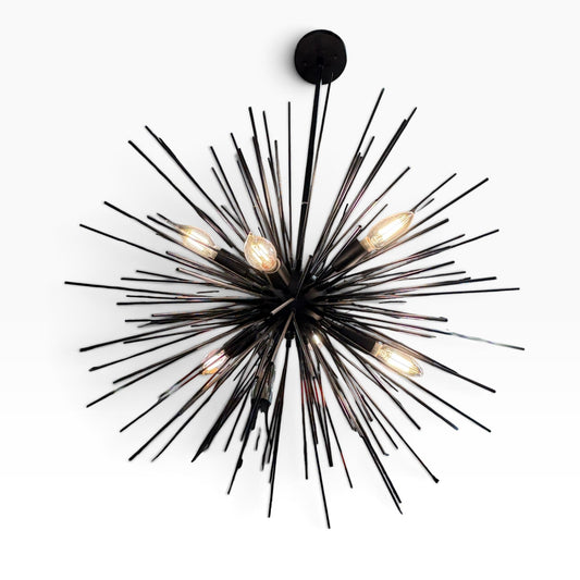 Black Sputnik Chandelier FALSE