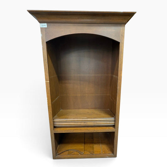 Wood Media Cabinet Bookcase FALSE