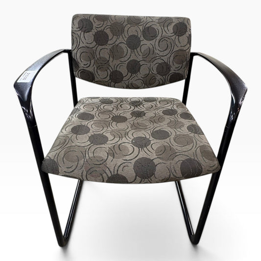 Black Frame Office Side Chair FALSE