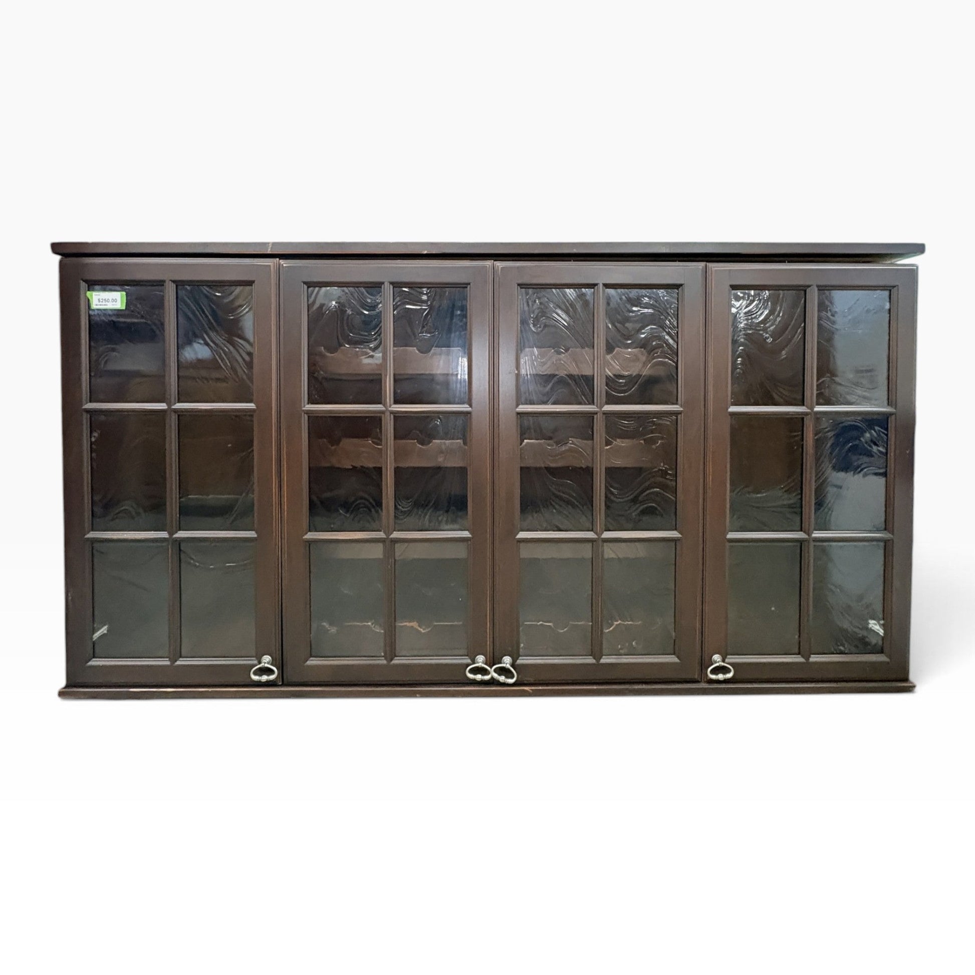 Glass Door Wine Buffet Cabinet