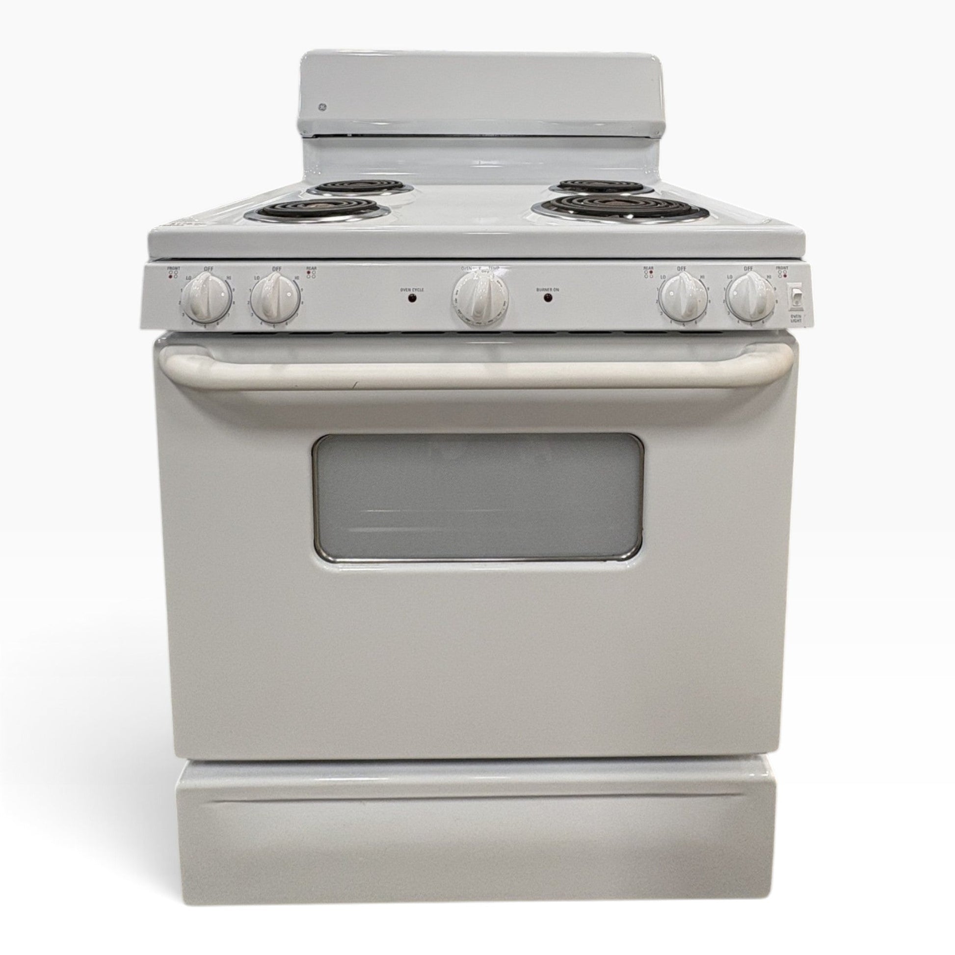 GE Electric Range White Coils