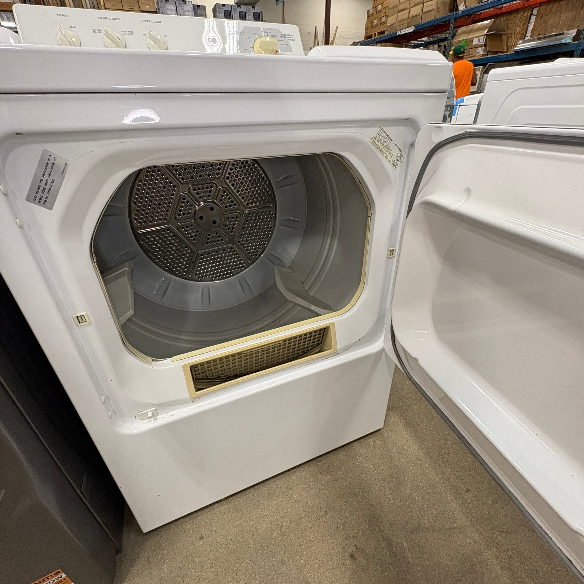 GE Heavy Duty Gas Dryer - additional view