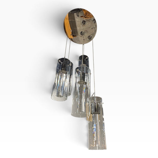 5-Light Seeded Glass Pendant