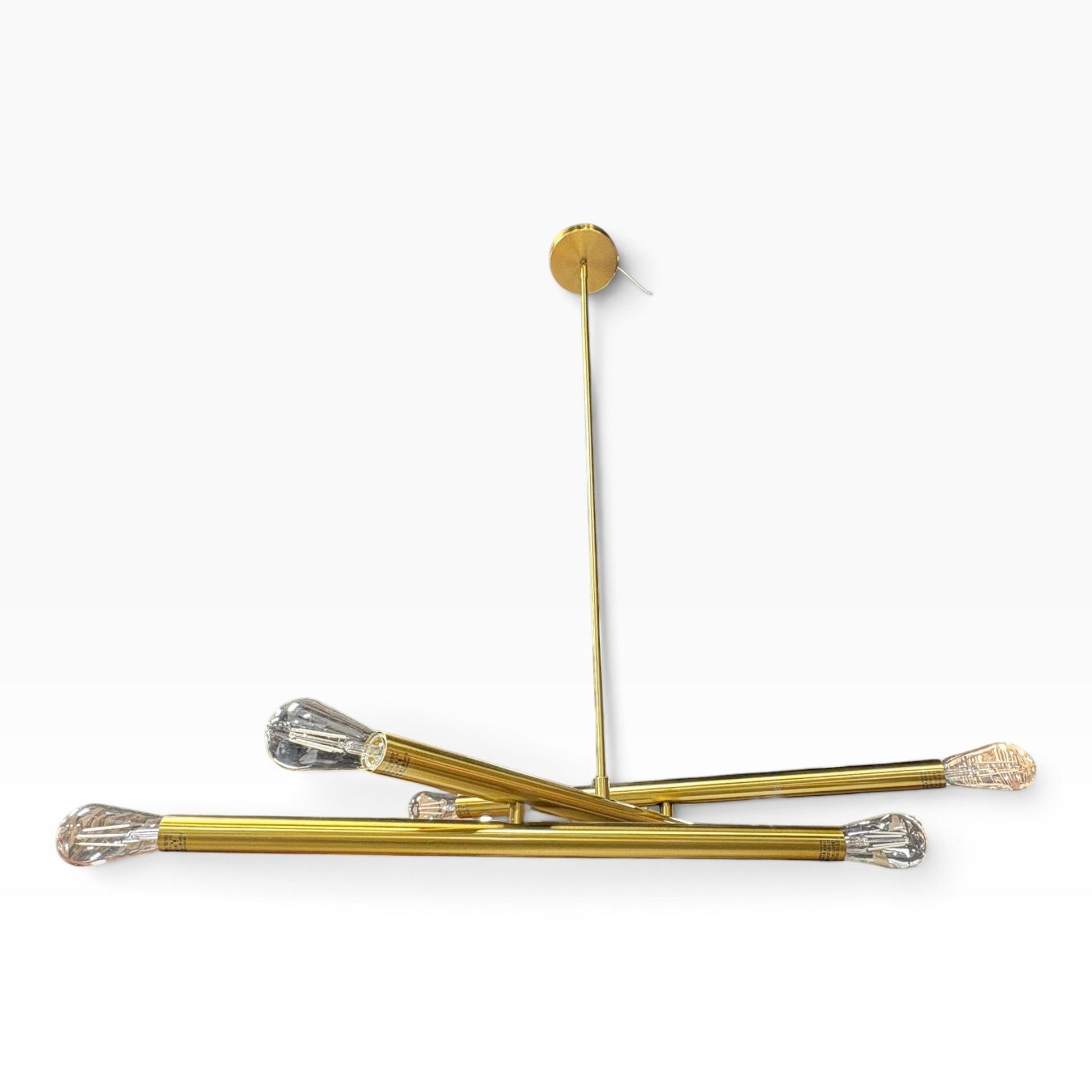 Brass Sputnik Chandelier