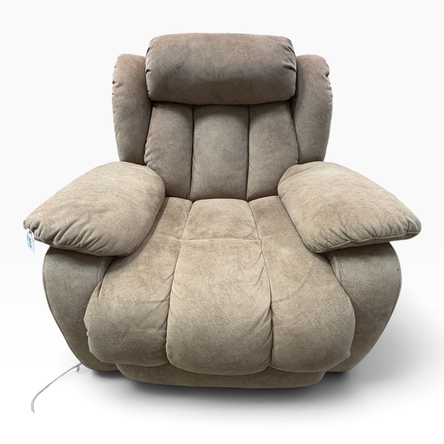 Tan Microfiber Recliner Chair