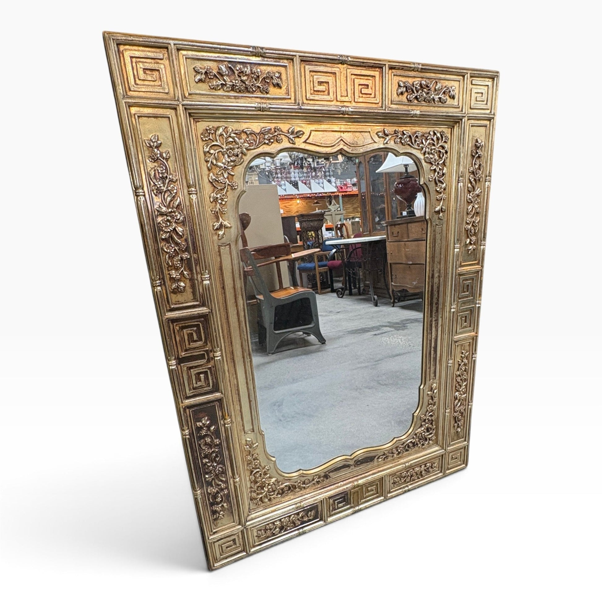 Ornate Gold Wall Mirror