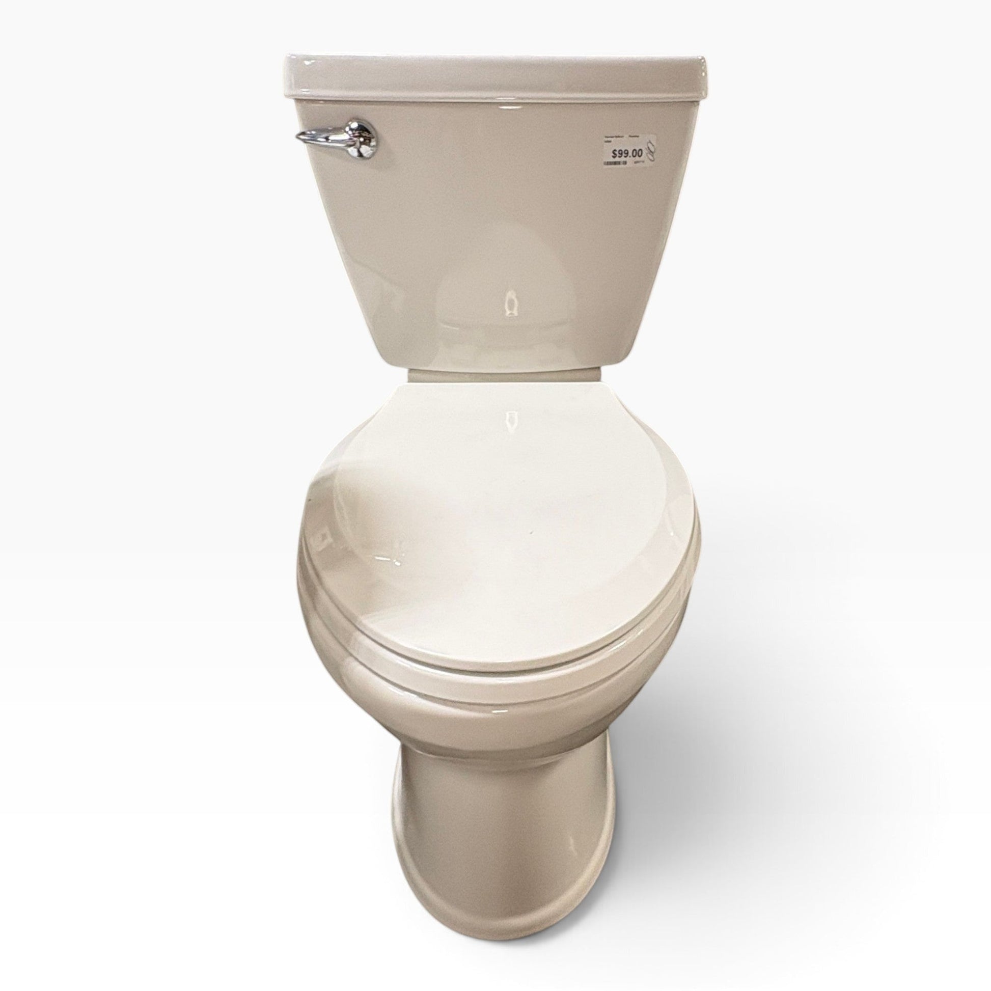White 2-Piece Toilet w/ Seat