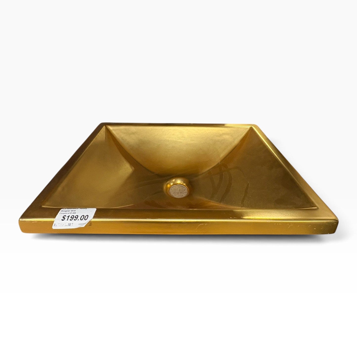 Gold Designer Vessel Sink FALSE